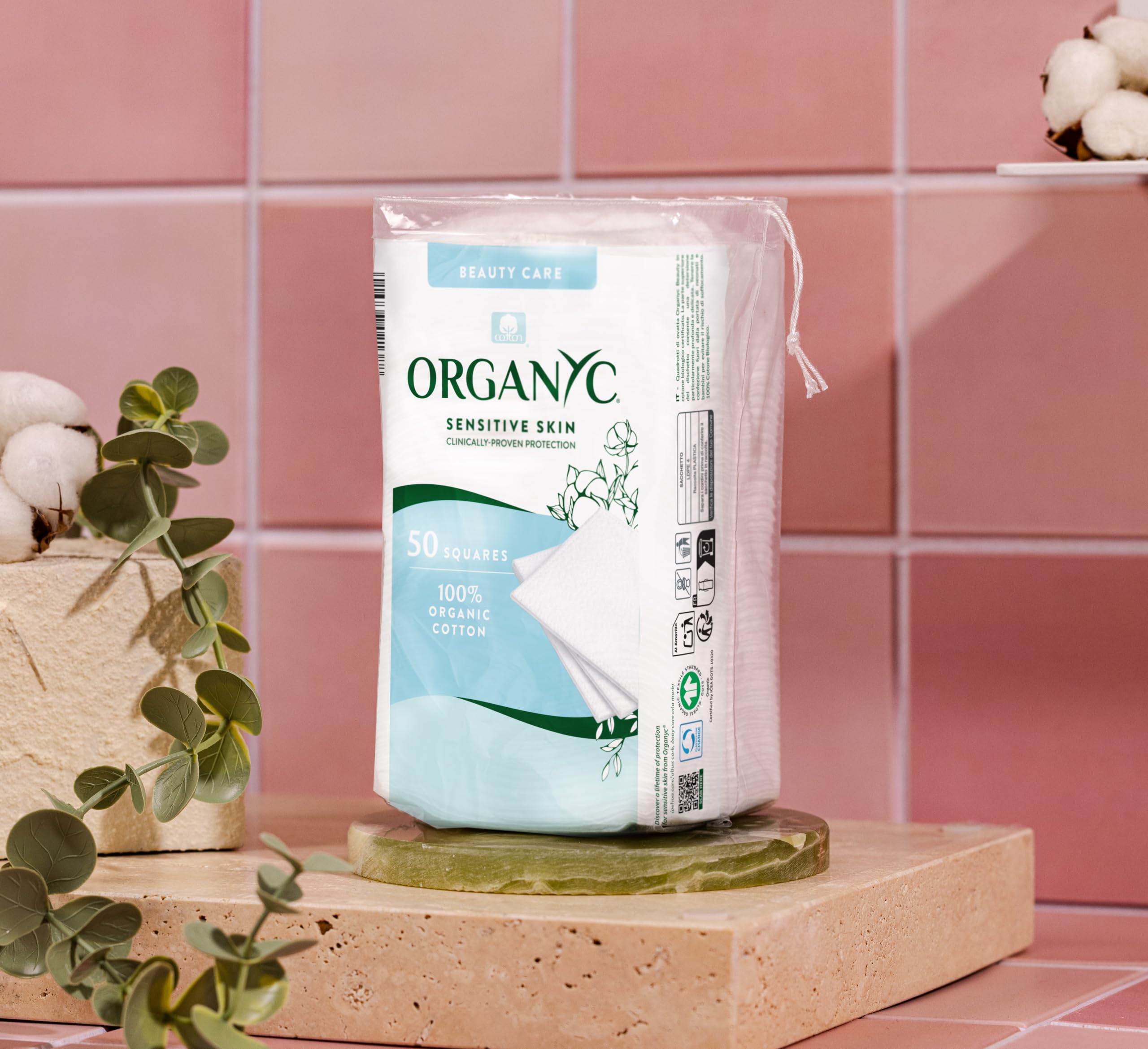 organyc-lot-de-50-carr-s-de-coton-100-bio-certifi-pour-peaux-sensibles image 7
