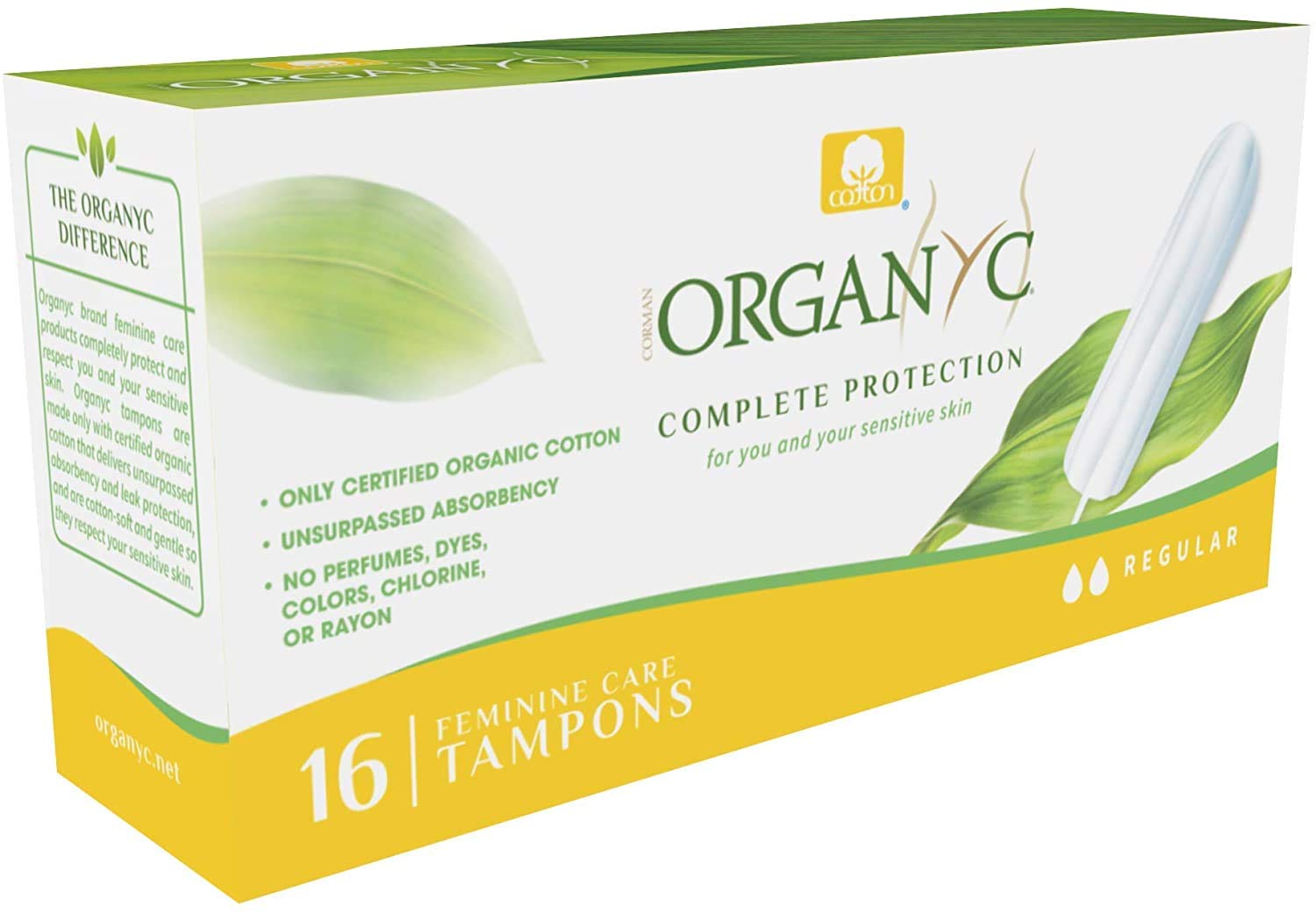 organyc-tampons-r-gulier-100-coton-bio-sans-applicateur-64-tampons-4x16 image 2