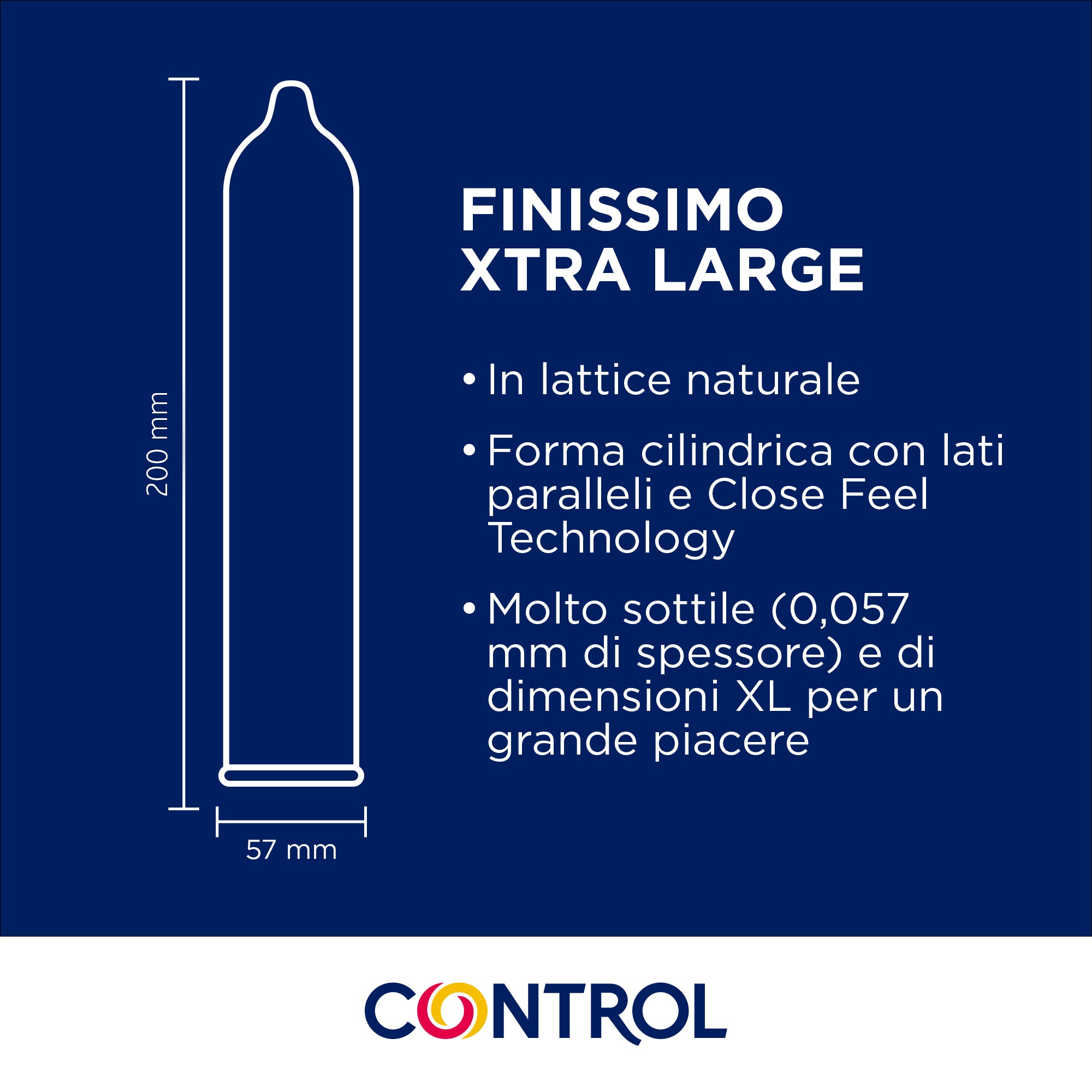 control-finissimo-xtra-large-24-pr-servatifs-xl-ultra-fins-0-05-mm image 7