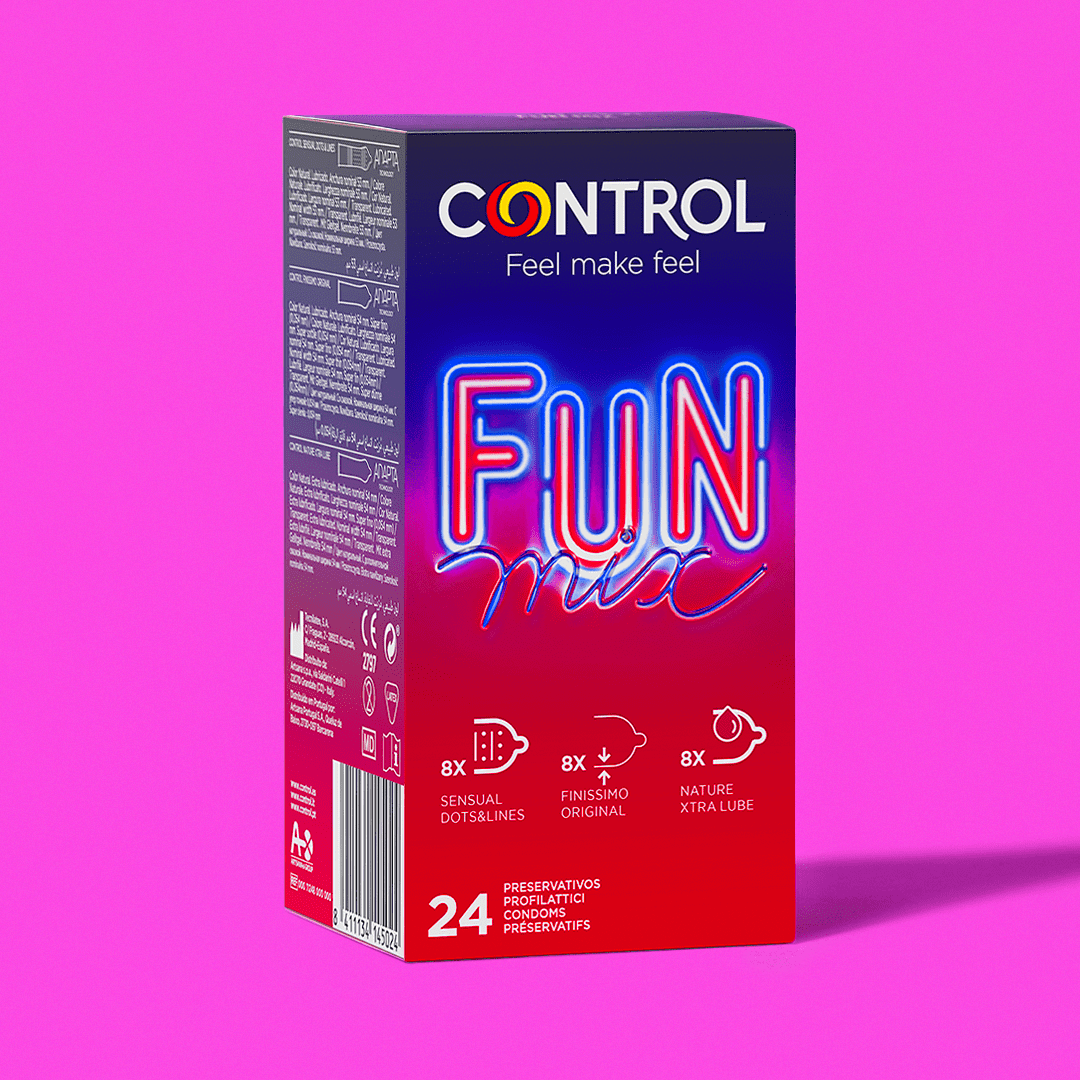 control-fun-mix-24-pr-servatifs-assortis image 1