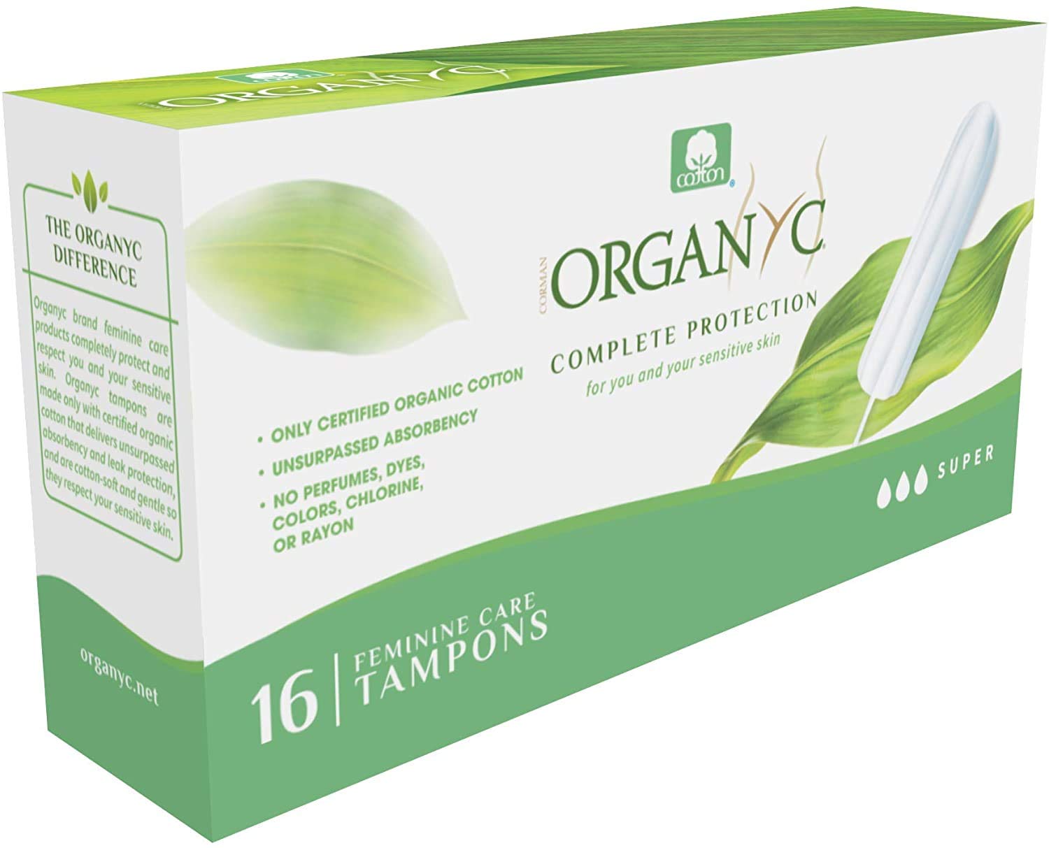 organyc-tampons-100-coton-bio-super-sans-applicateur-lot-de-4-bo-tes-16-x-4-64-u image 3