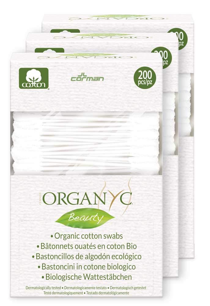 organyc-b-tons-coton-tige-en-coton-100-bio-certifi-4-x-200-total-800-unit-s image 1