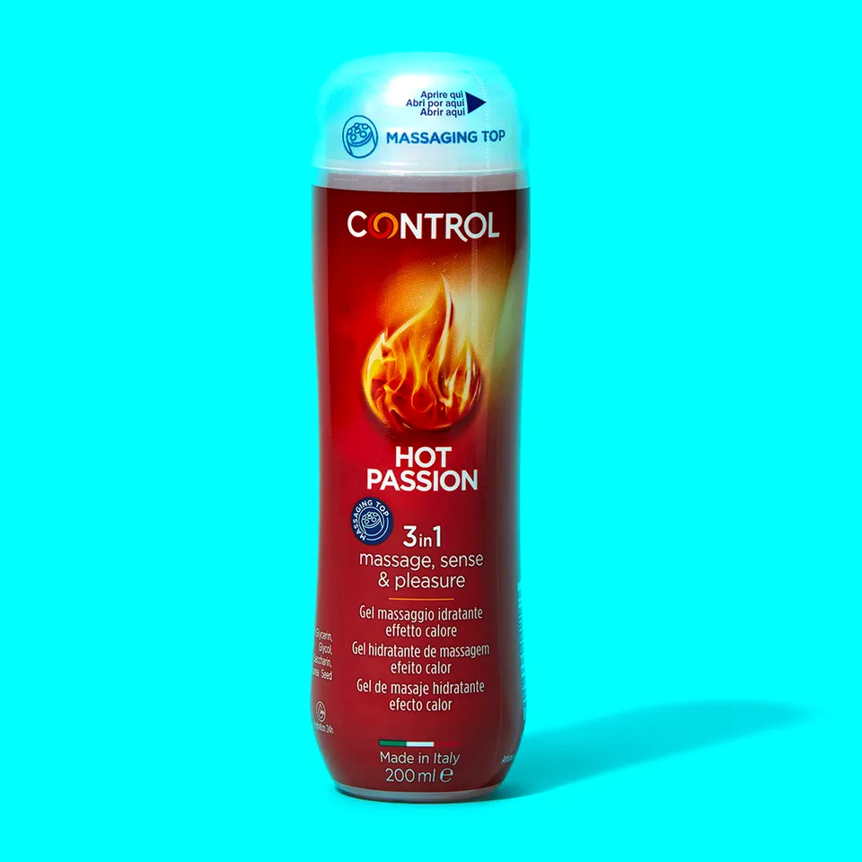 control-hot-passion-gel-de-massage-chauffant-base-d-eau-embout-masseur-5-billes image 1