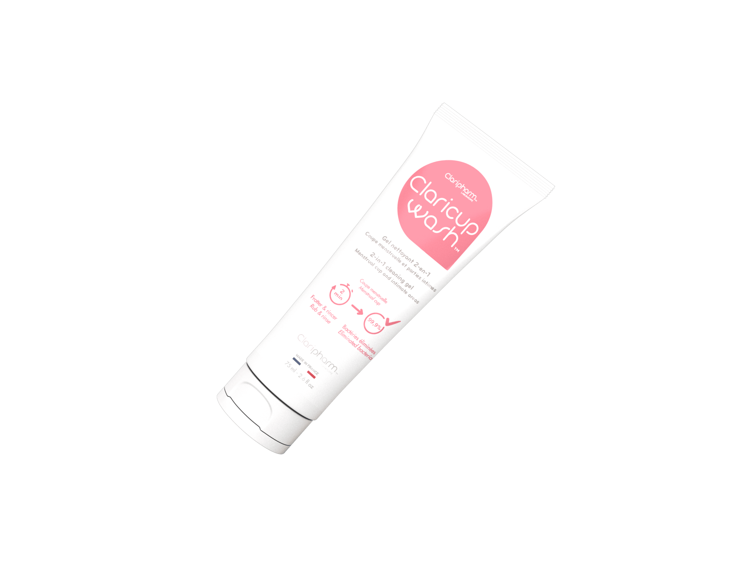 claricup-wash-nettoyant-doux-pour-coupe-menstruelle-incolore image 2