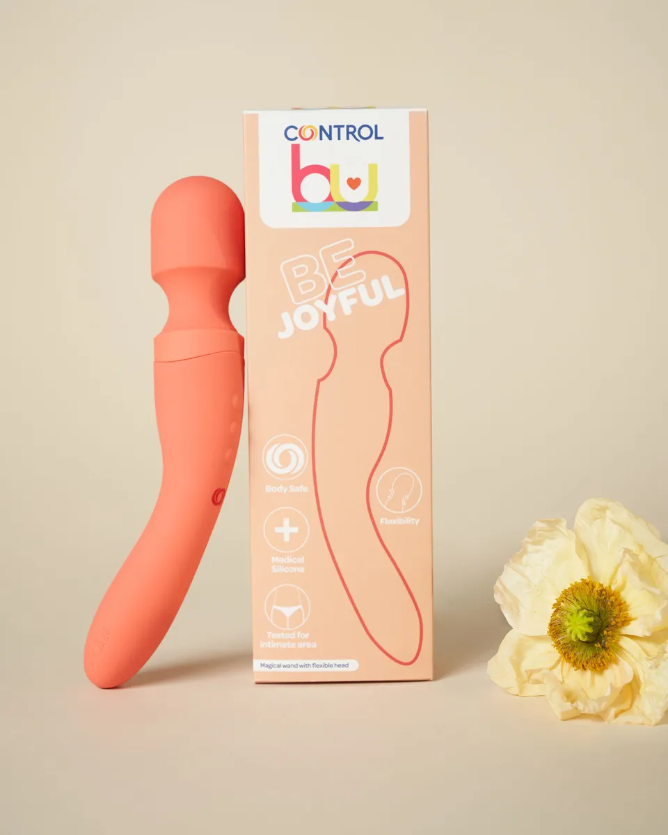 control-be-joyful-wand-vibrante-flexible-rechargeable image 1