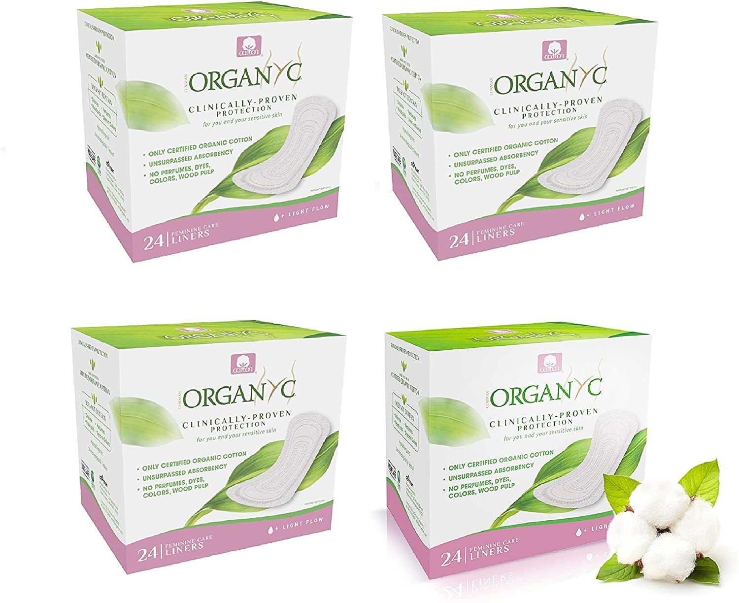 organyc-prot-ge-slips-pocket-100-coton-bio-96-unit-s-4-x-24 image 1