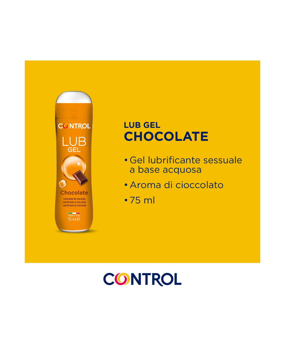 control-gel-lubrifiant-chocolate-75-ml-base-eau-ar-me-chocolat image 5