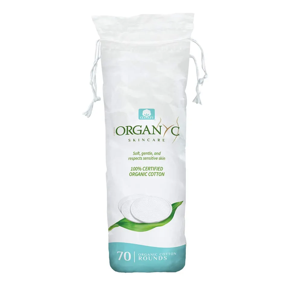 organyc-70-disques-de-coton-100-bio-certifi-pour-peaux-sensibles image 1