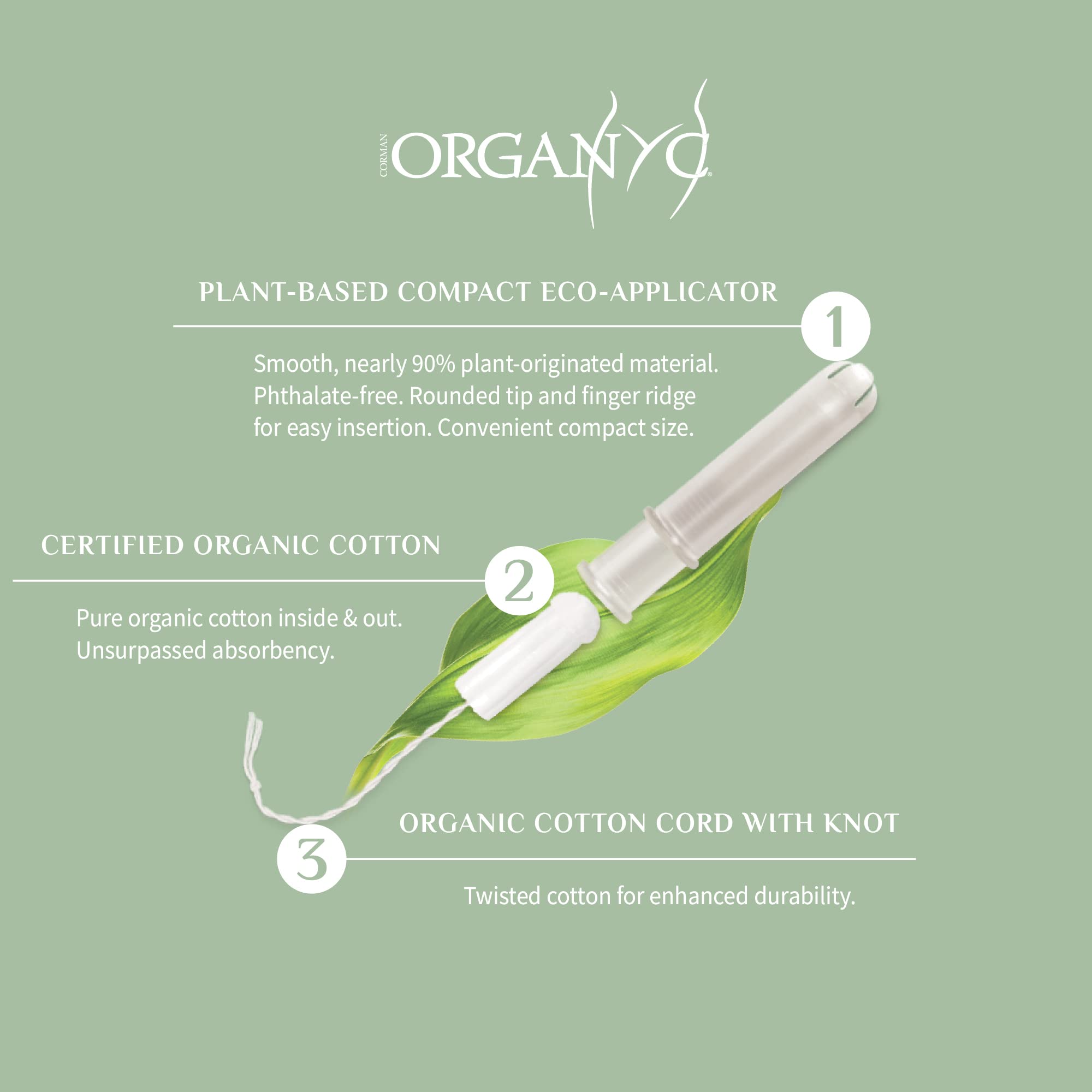 organyc-super-avec-co-applicateur-tampons-coton-bio-flux-abondant-16-unit-s image 5