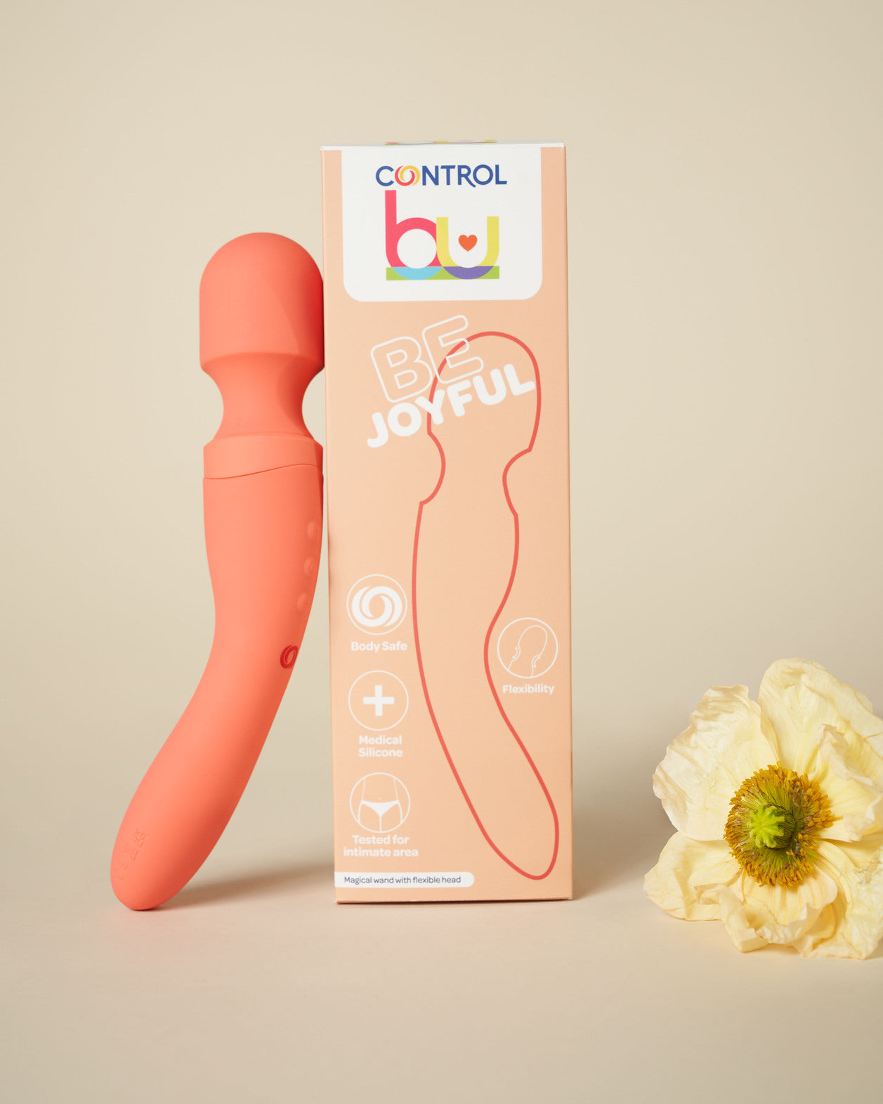 control-be-joyful-wand-vibrante-flexible-rechargeable image 1