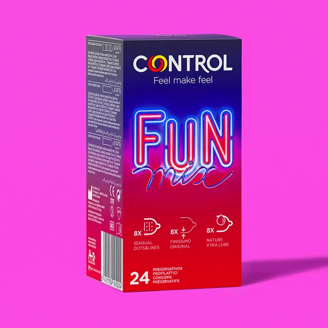 control-fun-mix-24-pr-servatifs-assortis image 1