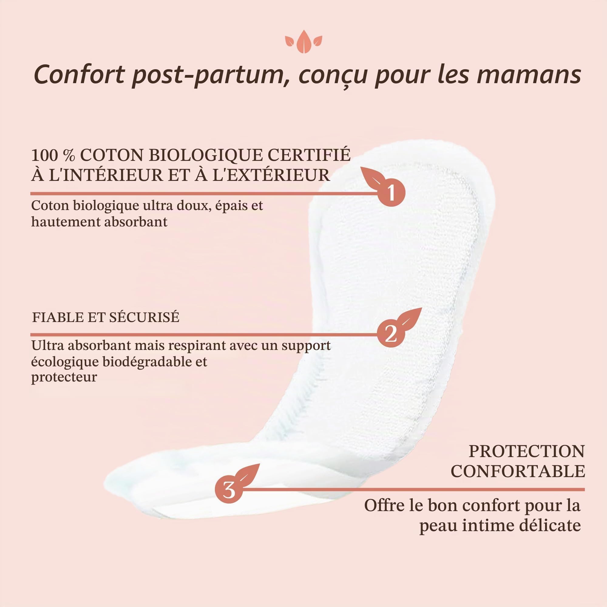 organyc-serviettes-hygi-niques-post-partum-maternit-100-coton-bio-12-serviettes image 4