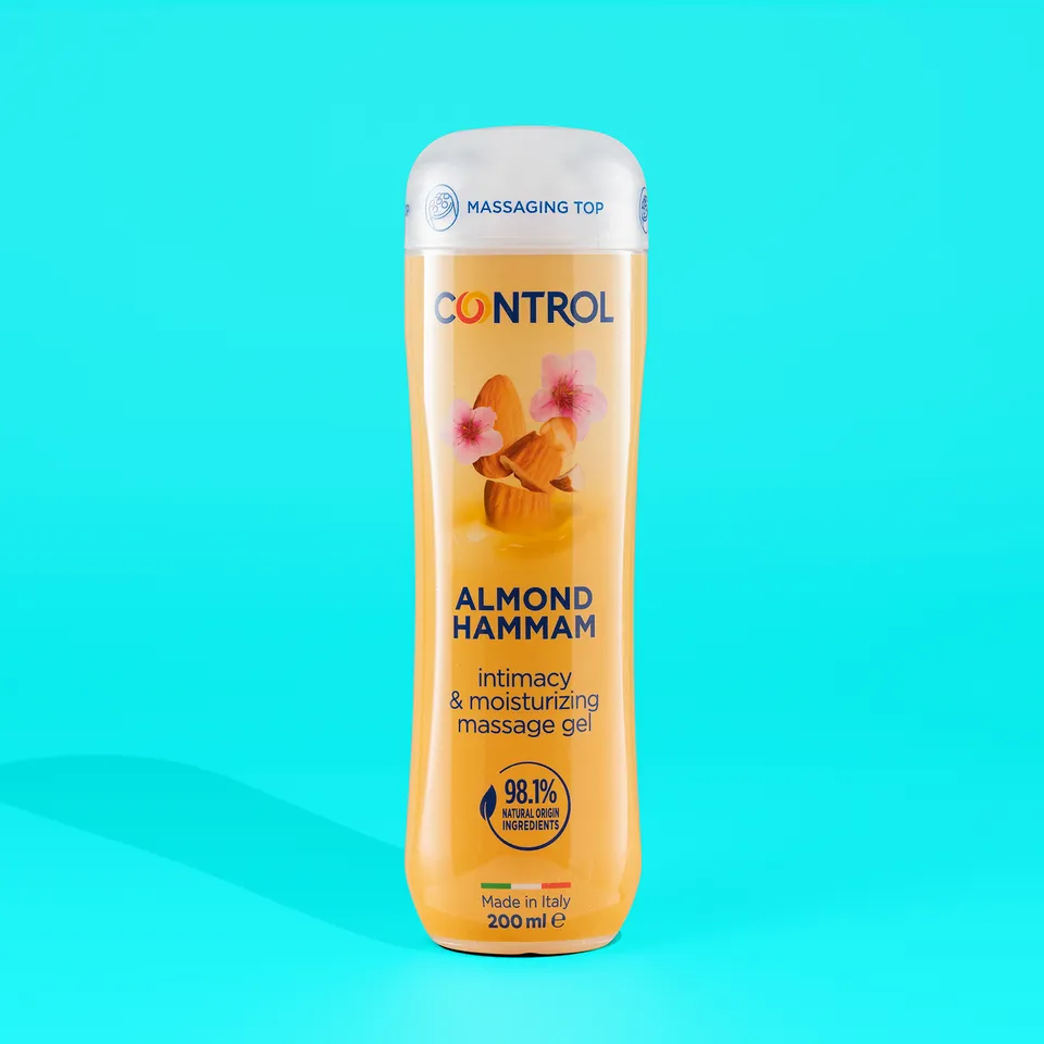control-gel-massage-3-in-1-almond-hammam-200-ml-lait-d-amande image 1